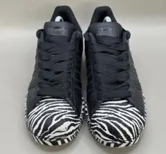 adidas スーパースター ゼブラ柄 スニーカー