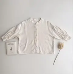韓国子供服 oatmeal ブラウス