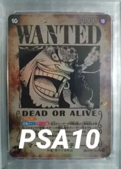 2025年最新】ワンピース 手配書 psa10の人気アイテム - メルカリ