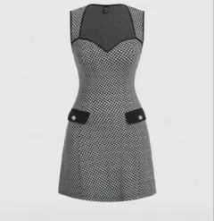 SHEIN ノースリーブミニワンピース