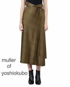 【新品】muller of yoshiokubo "CASA"ラップスカート Aのサムネイル