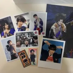 Snow Man向井康二公式写真インスタント写真風カード ステッカー おまけ付き