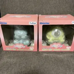 モンスターズ・インク ミルキーボア フロッキーフィギュア 2種セット 신품 미개봉