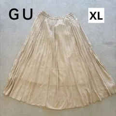 プリーツスカート ロングスカート ジーユー おおきめ XLのサムネイル