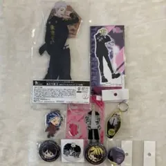東京卍リベンジャーズ アクリルスタンド　缶バッジ　9点セット