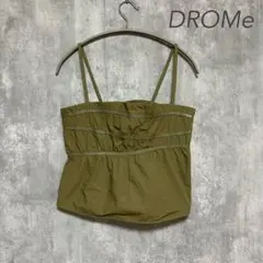 美品　DROMe ドローム　キャミソール　カーキ　イタリア