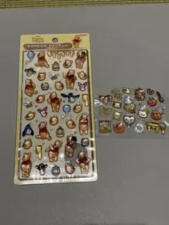 【正規品】プーさんボンボンドロップシールとはちみつボンボンお裾分け