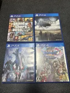 PS4 ソフト4本セット（ドラクエ11/バイオ7 /VRワールド/ルートレター