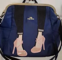 mis zapatosミスサパト がま口バッグ 2WAY ショルダー バック