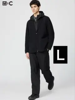 ワイドパンツ メンズ 黒