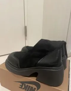 ニーハイブーツ　ロングブーツ　スエード　厚底