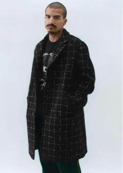 シュプリーム SUPREME coat コート チェック 黒 ブラック 2025年最新】SUPREME メンズ チェスターコートの人気アイテム