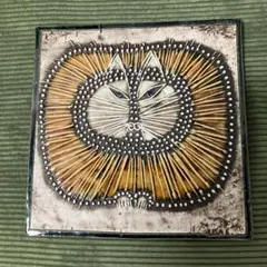 【超レア】リサラーソン ヴィンテージ　陶板 M583 リサラーソン陶板UNIK (鳥) Lisa Larson - メルカリ