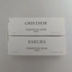 DIOR 人気香水 サンプル 2点セットのサムネイル