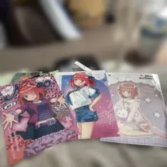 五等分の花嫁 中野二乃 クリアファイル まとめ売り
