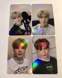 ジェヒョン　虹光トレカ4枚セットNCT127 ユンオ Jaehyun No.01