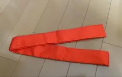 美品⭐︎朱色　半衿　重ね衿