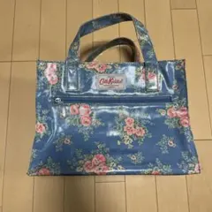 キャスキッドソン　くすみブルー　自立　マチあり　チャック付きのサムネイル