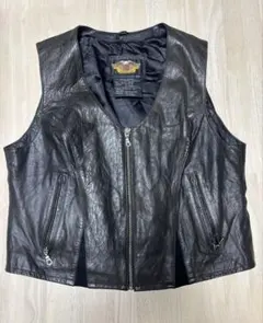 Harley-Davidson BLACK LEATHER VEST