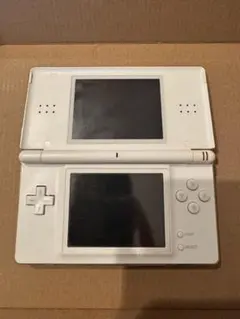DS Liteホワイト本体 (ジャンク)スーパーマリオブラザーズ (ジャンク)