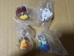 プロ野球マスコット　めじるしアクセサリー　4種