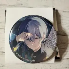 プロセカ 青柳冬弥 グリッター缶バッジ 42a