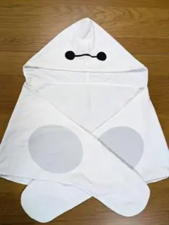 未使用☆ベイマックス　HAPPYくじ　フードつきタオル　ディズニー