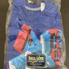 BALL LINE グラフィックTシャツ M 青