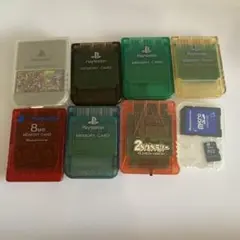 プレステメモリーカード 7個セット　ジャンク