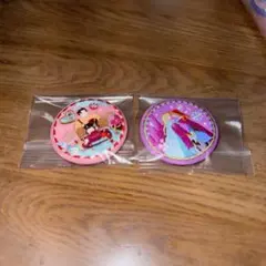 ディズニー 刺繍缶バッジ