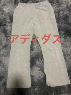 00s アディダスオリジナルス スウェットパンツ グレー L Y2K 万国旗タグ