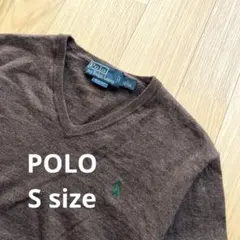 【美品】ポロ ラルフローレン ニット S スリムフィット　レディース