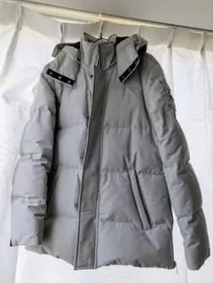 MOOSE KNUCKLES グレー ダウンジャケット