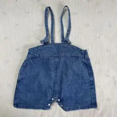 Birthday tete a tete デニム サロペット 70