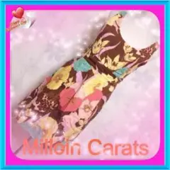 未使用♡フラワー ワンピのサムネイル