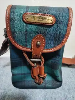 Polo Ralph Lauren ショルダーバッグ グリーンチェック