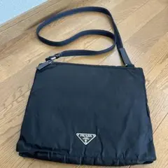 プラダ　カメラバッグ　Gカード付き　y2k 00s archive ブラック gossip!ロサンゼルス ショルダーバッグ バッグ Y2K ダブルポケット