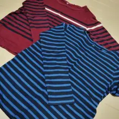 UNIQLO　ボーダーロンＴ 130