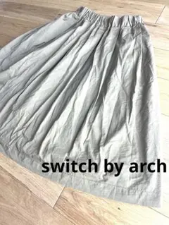 綿100% スカート switch by arch フリーサイズ