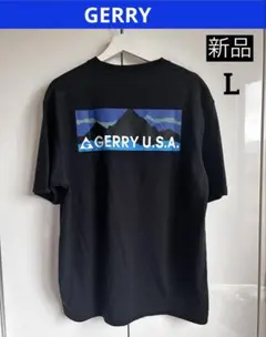 【新品】GERRY メンズ Tシャツ ブラック Lのサムネイル