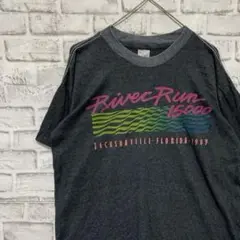 USA製90sヴィンテージTシャツ！シングルステッチ　グレー半袖古着　L 17
