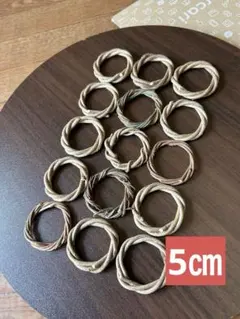 No.9079 【蔓性植物使用】リース土台　5㎝　15コ入り