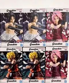 NARUTO 疾風伝 Grandista ナルト サクラ サスケ まとめ売り