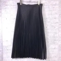 ZARA WOMAN モード 古着 光沢感 アコーディオンプリーツスカートのサムネイル