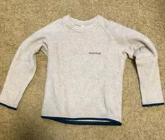 mont-bell フリース クリーム色