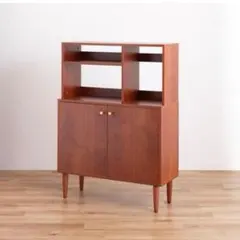 1970s ミッドセンチュリー ナイトチェスト ウェーブデザイン