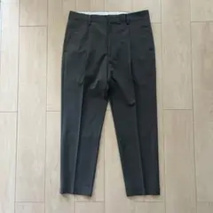 WACKO MARIA ZEGNA PLEATED TROUSERS M カーキ
