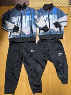 ベビードール　スウェット　110.90セット