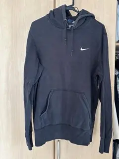Nike ダークグレー フード付きパーカー M 古着