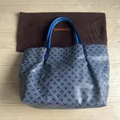 美品！ GHERARDINI ネイビー ブルー トートバッグ